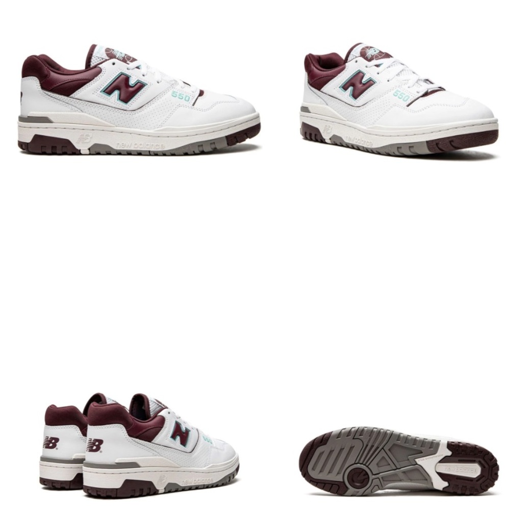 Barely worn, size 7 New Balance 550s